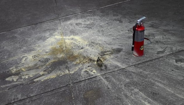 Times Meydanı'nda bir adam kasıtlı olarak ateşe verildi