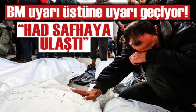 BM uyarı üstüne uyarı geçiyor! 'Had safhaya ulaştı'