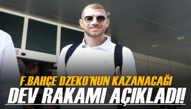 Fenerbahçe, Edin Dzeko'yu KAP'a bildirdi!