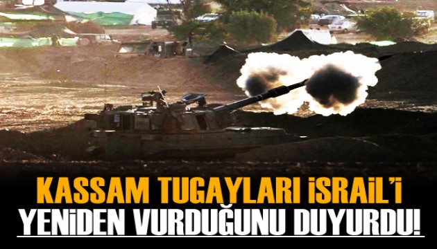 Kassam Tugayları, Tel Aviv’i roketlerle vurduğunu duyurdu