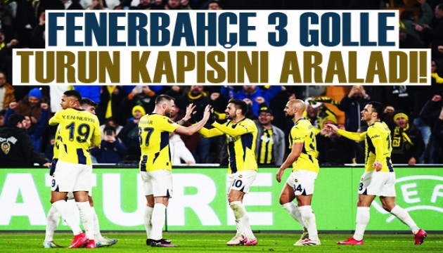 Fenerbahçe 3 golle turun kapısını araladı!