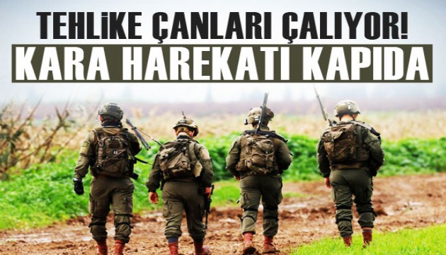 İsrail, Lübnan'a kara saldırısı hazırlığında