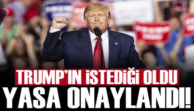 ABD'de çok tartışılan yasa tasarısı kabul edildi!