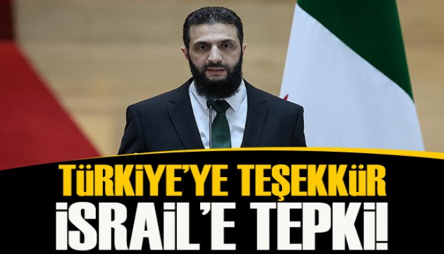 Şara'dan kritik ateşkes mesajı! Türkiye'ye teşekkür!