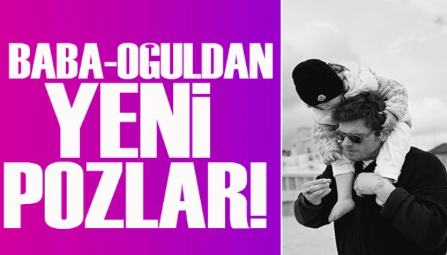 Kıvanç Tatlıtuğ, Kurt Efe'yi omzunda gezdirdi: O anlar gündem oldu!