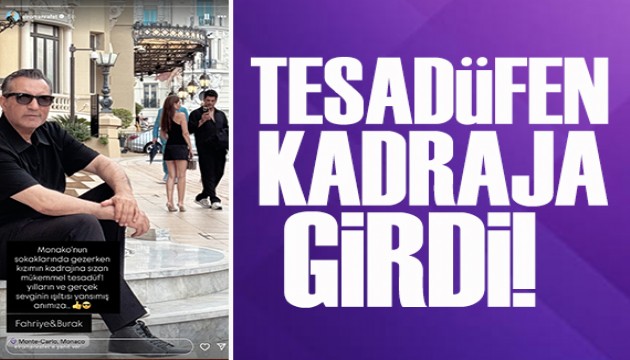 Rafet El Roman görünce şok oldu! Kadraja tesadüfen Fahriye Evcen ve Burak Özçivit girdi