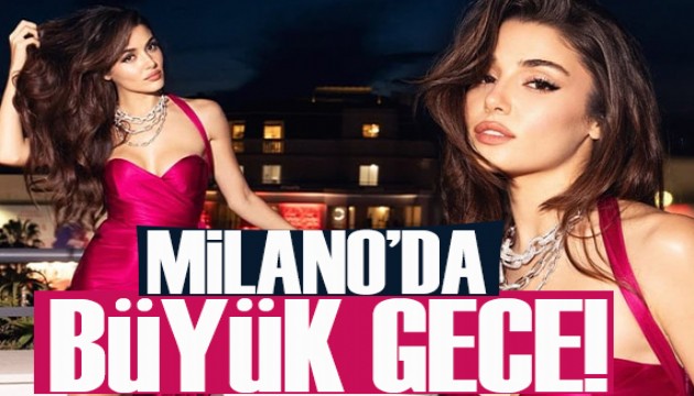 Hande Erçel Milano Moda Haftası’nda gündem oldu!