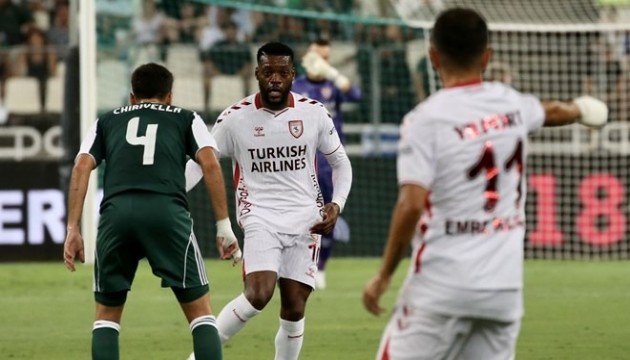 Samsunspor, Panathinaikos karşısında