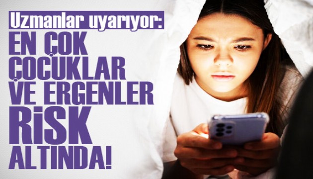 Uzmanlardan sosyal medya uyarısı: Çocuklar ve ergenler daha riskli!