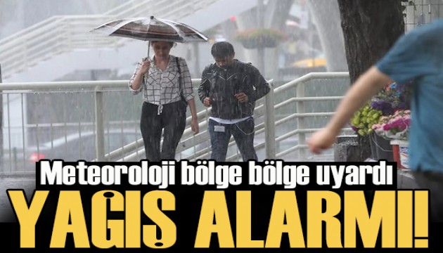 Meteoroloji uyardı: Gök gürültülü sağanak yağış etkili olacak