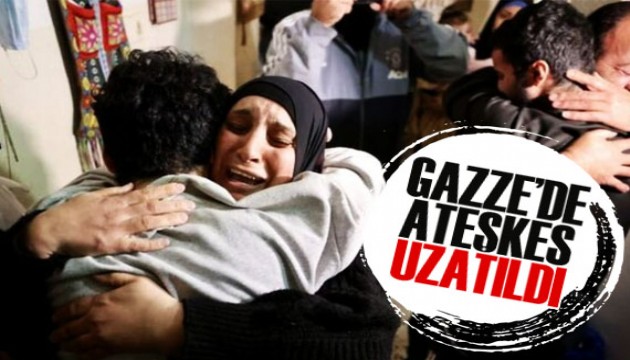 Gazze'deki ateşkes 2 gün uzatıldı!