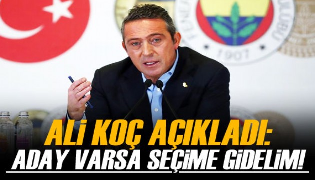 Ali Koç'tan genel kurul açıklaması