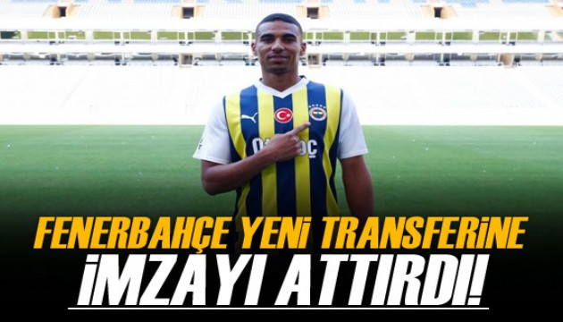 Fenerbahçe yeni transferine imzayı attırdı!