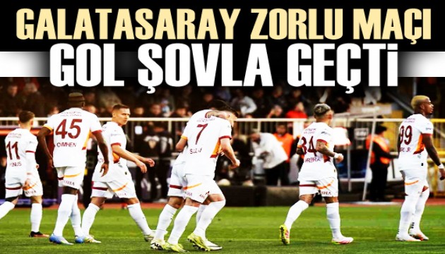 Galatasaray, Eyüpspor engelini beş golle geçti!