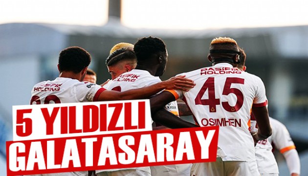 5 yıldızlı Galatasaray | Spor basını ne yazdı?
