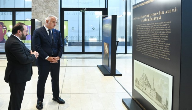 Fethin 572. yıl dönümü...AKM'de ziyaretçilere estetik bir yolculuk