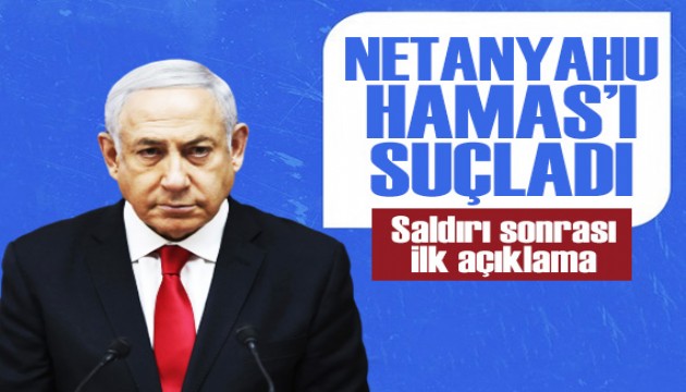 Hastane saldırısının ardından İsrail Başbakanı Netanyahu'dan ilk açıklama!