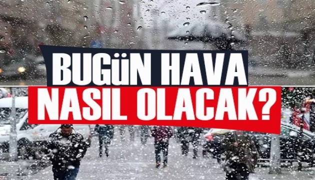 İstanbul'da bugün hava nasıl? Hafta sonu yağış var mı?