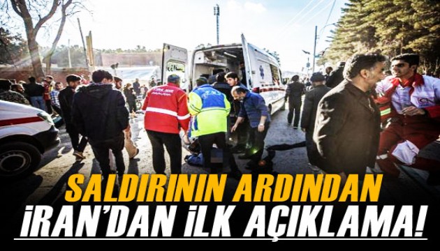 Saldırının ardından İran'dan ilk açıklama geldi