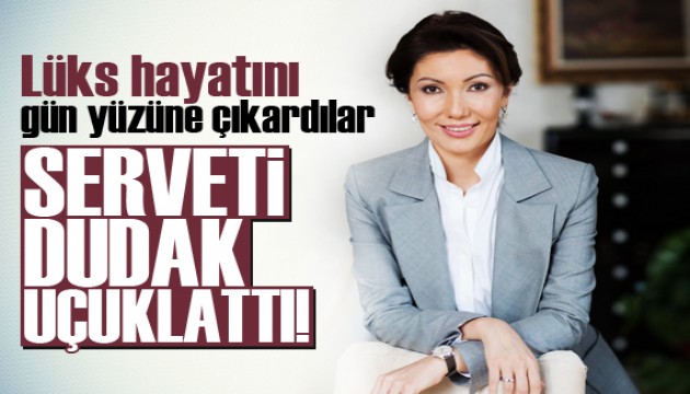 Nazarbayeva'nın ülke dışına çıkarttığı serveti dudak uçuklattı