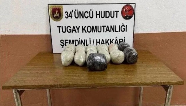 Sınırda uyuşturucu operasyonu!