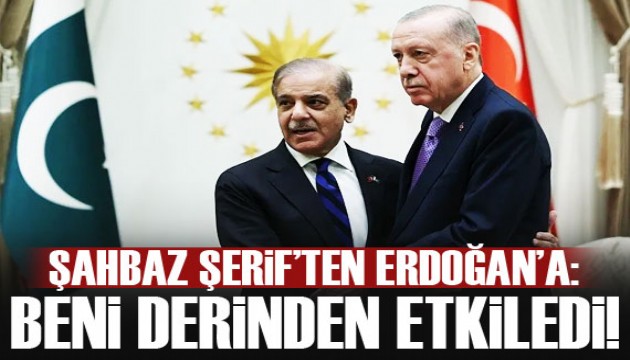 Pakistan Başbakanı Şerif, Erdoğan'a minnetlerini sundu