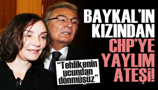 Deniz Baykal'ın kızından CHP'ye sert eleştiri