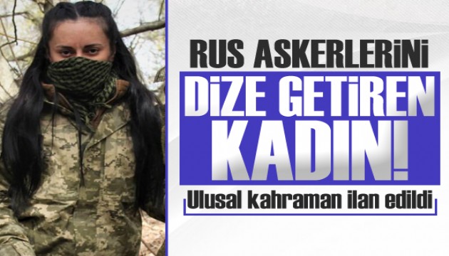 Rus askerlerini dize getiren kadın