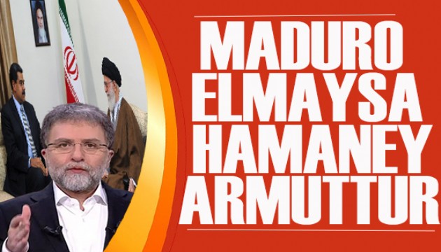 Ahmet Hakan yazdı: Maduro elmaysa Hamaney armuttur