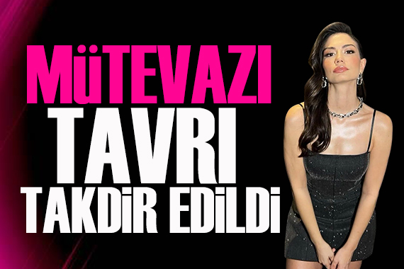 Güzel oyuncu Demet Özdemir hayranını kırmadı!