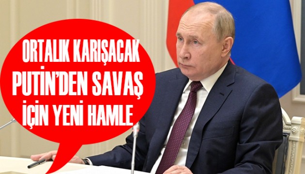 Putin'den Ukrayna adımı!