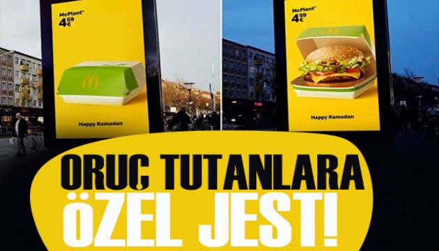 McDonald's'tan oruç tutanlara özel jest