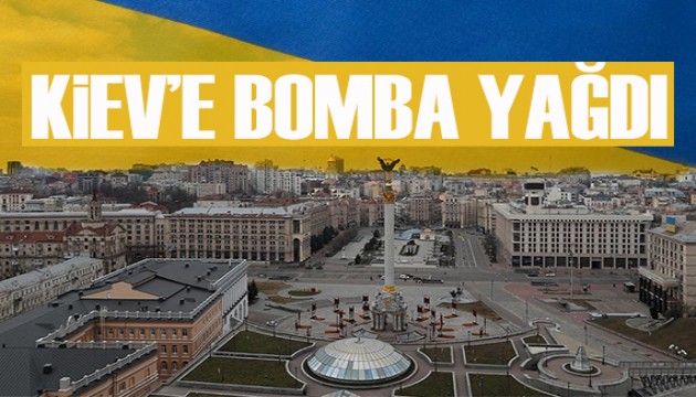 Ukrayna'nın başkenti Kiev'de yeniden sirenler çaldı