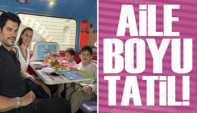 Burak Özçivit ve Fahriye Evcen Londra tatilinde!