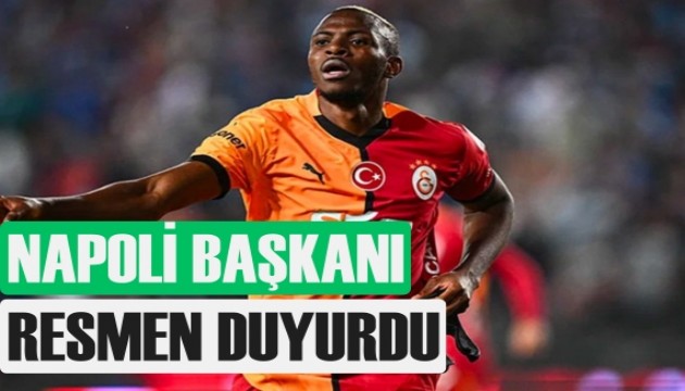 Napoli resmen duyurdu: Osimhen detayı