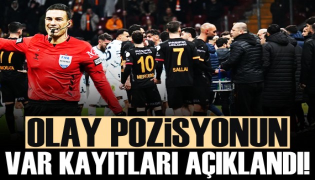 TFF, Mertens'in penaltı pozisyonunun VAR kayıtlarını açıkladı!