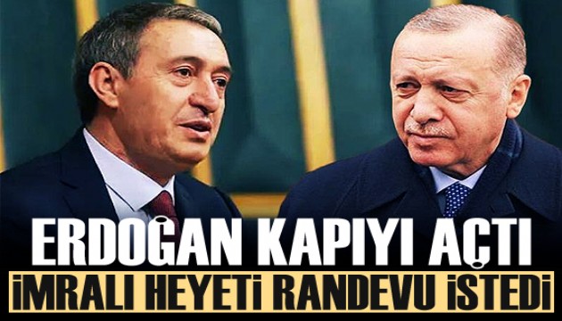DEM Parti İmralı heyeti Erdoğan'la görüşmek için başvuru yaptı!
