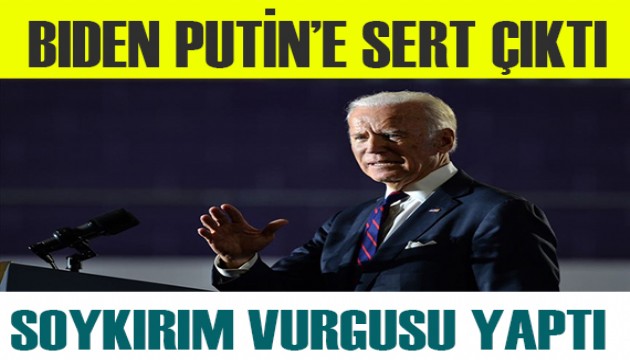 Biden'dan Putin'e sert çıkış!