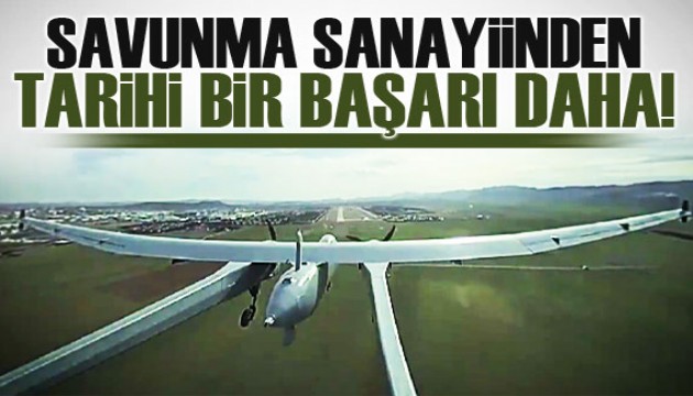 Savunma sanayiinden tarihi bir başarı daha!