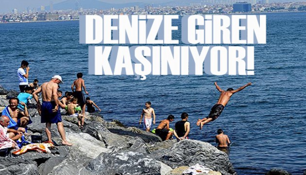 Denize giren kaşınıyor ve yanıyordu: Sebebi belli oldu