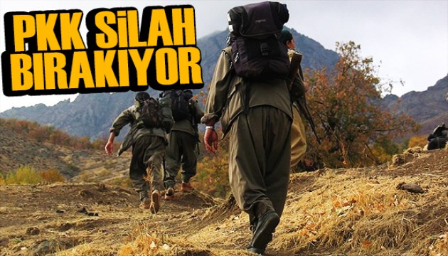 Kritik dönemeç! PKK silah bırakıyor