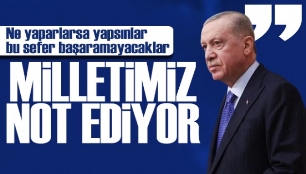 Erdoğan Ahlat'ta konuştu: Bu sefer başaramayacaklar!
