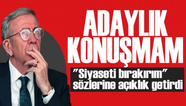 Mansur Yavaş'tan adaylık yanıtı: Bu şartlarda konuşmam!