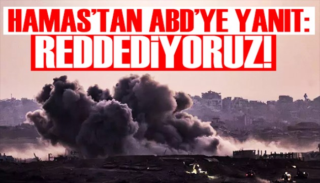 Hamas'tan ABD'ye yanıt: İddiaları reddediyoruz