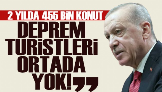 Cumhurbaşkanı Erdoğan Hatay'da konuştu: Deprem turistleri ortada yok