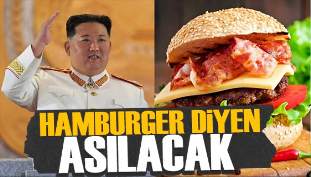 Kuzey Kore liderinden 'hamburger' talimatı