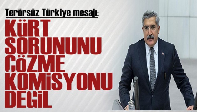 AK Partili Yayman'dan Terörsüz Türkiye mesajı: Siyasi magazin yapılmamalı