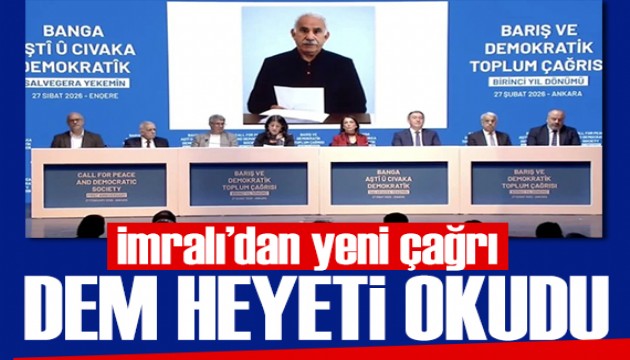 DEM Parti'den yeni çağrı: Pozitif inşa aşamasına geçmeliyiz