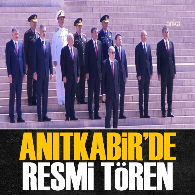 YAŞ toplantısı öncesi Anıtkabir ziyareti