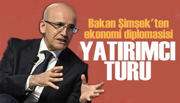 Bakan Şimşek'ten ekonomi diplomasisi! Yatırımcı turunda